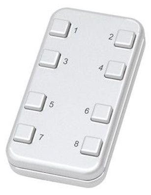 1St. Eltako 30000455 Funk-Minihandsender reinweiß glänzend FMH8-wg