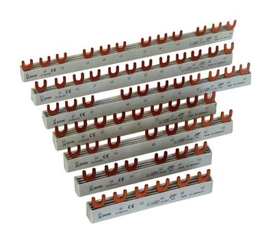 1St. Eaton 215640 Euro-Vario-Sammelschiene, Ie = 63 A, EVG-3PHAS/6MODUL EVG-3PHAS/6MO