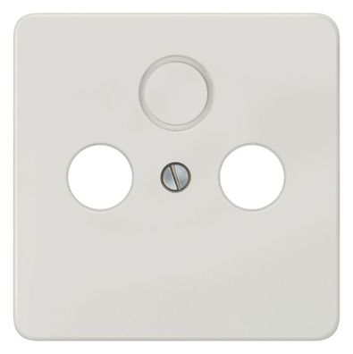 1St. Siemens 5TG1828-2 DELTA profil Abdeckplatte für TV/RF/SAT