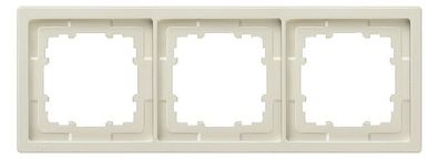 1St. Siemens 5TG1323 DELTA style titanweiß Rahmen 3-fach