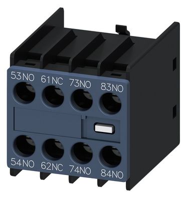 1St. Siemens 3RH2911-1GA31 Hilfsschalter, 3S+1Ö, Strombahn 1S, 1Ö, 1S, 1S, für Hilfss