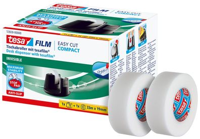 Tesa® 53832-00000-00 Tischabroller EasyCut - Compact Sparpack