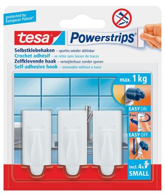 tesa Powerstrips Haken SMALL Trend, weiá