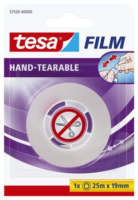 Tesa® 57520-00000-00 Klebefilm von Hand einreißbar PP unsichtbar Bandgröße (L x B): 2