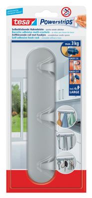 tesa 58095-00000-02 tesa Powerstrips-Hakenleiste, zur Aufbewahrung von Utensilien (oh