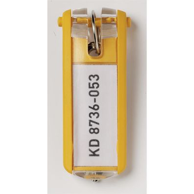 Durable 195700 Schlü?sselanhänger KEY CLIP, farbig sortiert