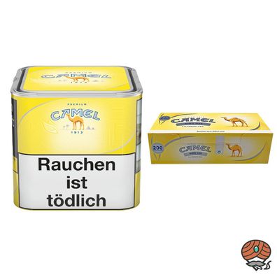 Camel Feinschnitttabak Dose 1x 56g + 200 Camel Hülsen