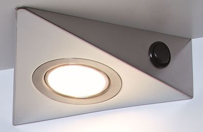 LED Ersatzleuchte Rokky 2.0, Einzelleuchte Küche 3W, Masterschalter