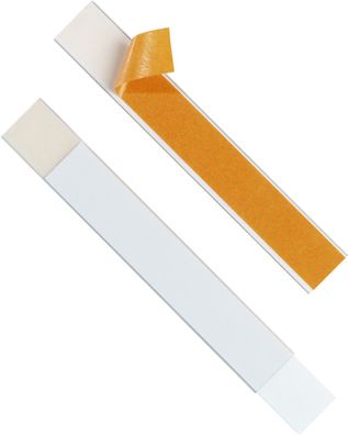 Durable 8030 19 Schilderrahmen Schildfix, mit Blanko-Einsteckschild, 200 x 30 mm, 5 S