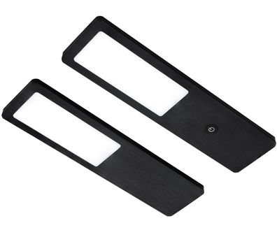 LED Küchen Unterbauleuchte 2x4 W, Küchenleuchte Fynn, warmweiss