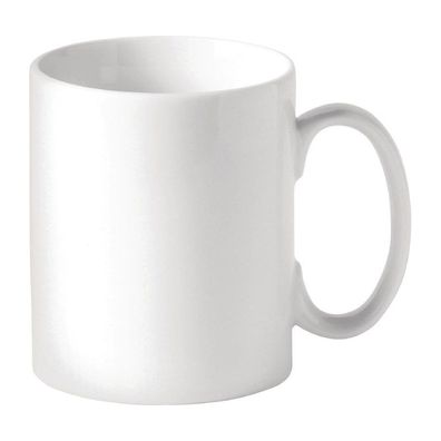 Utopia Titan Becher mit glatten Seiten Weiß 340ml (48 Stück)