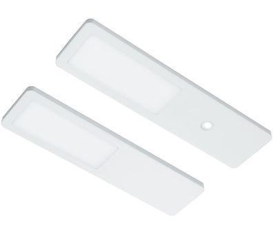 LED Küchen Unterbauleuchte 2x4 W, Küchenleuchte Fynn, warmweiss