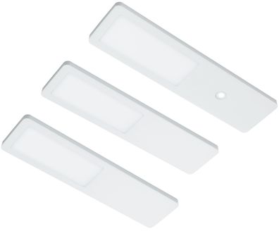 LED Küchen Unterbauleuchte 3x4 W, Küchenleuchte Fynn, warmweiss