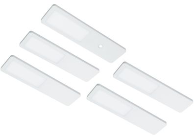 LED Küchen Unterbauleuchte 5x4 W, Küchenleuchte Fynn, warmweiss