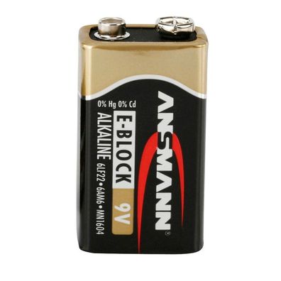 Ansmann 5015643 1 Alkaline 9V-Block X-Power