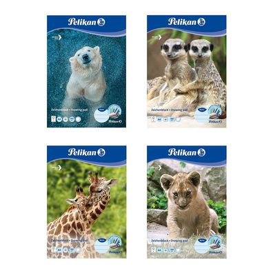Pelikan 224816 Zeichenblock Zoo DIN A4 10 Blatt(S)