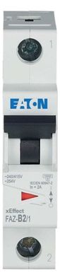 1St. Eaton FAZ-B2/1 LS-Schalter 2A 1p 278523 B-Char 278523