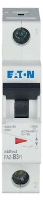 1St. Eaton FAZ-B3/1 LS-Schalter 3A 1p 278525 B-Char 278525