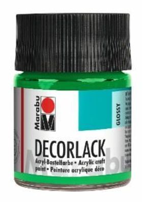 Marabu 1130 05 062 Decorlack Acryl, Hellgrün 062, 50 ml