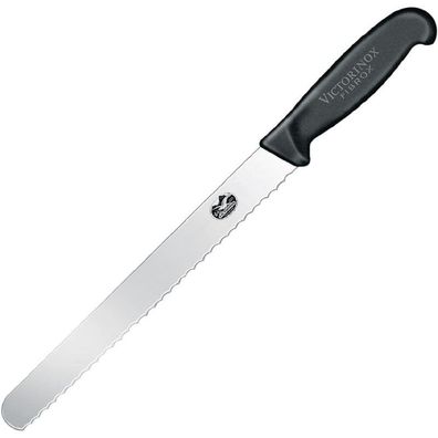 Victorinox Fibrox Fleischmesser Wellenschliff mit stumpfer Spitze 35,5cm