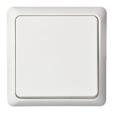 1St. Elso 251600 Universalschalter 10A Renovierung komplett Schraubklemme perlweiß