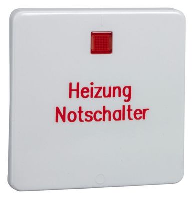 1St. Elso 213224 Wippe 2polig bedruckt Heizung Kennzeichnung erhaben Fashion/riva/sca