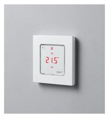 1St. Devi DEVIwet(TM) mit Disp elektron. Raumthermostat mit Display