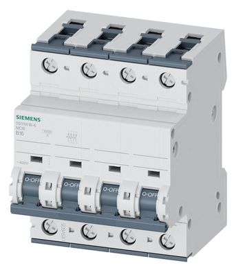 1St. Siemens 5SY6616-6 Leitungsschutzschalter 400V 6kA