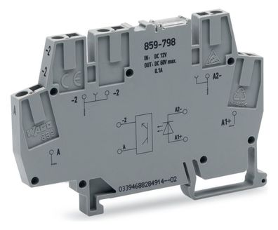 1St. Wago 859-798 Optokopplermodul Eingangsnennspannung DC