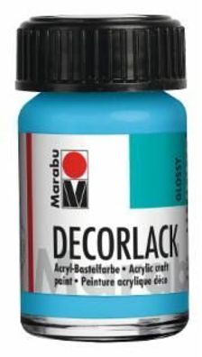 Marabu 1130 39 090 Decorlack Acryl Hellblau 15 ml