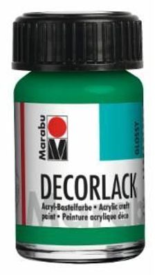 Marabu 1130 39 067 Decorlack Acryl Saftgrün 15 ml(P)