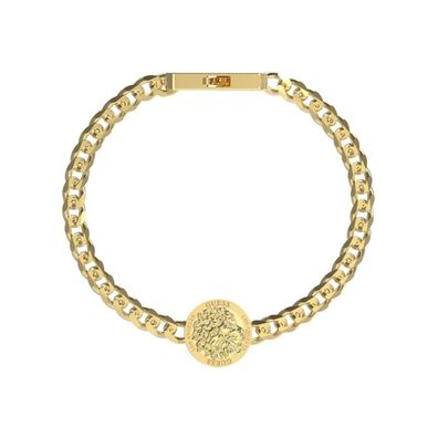 Modern Gold Plated Lion King Bracelet JUMB03010JWYG - Dimension: 20 cm - S