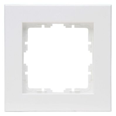 1St. Kopp HK07 PURE Abdeckrahmen 1f 406829005 reinweiß