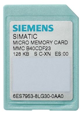 1St. Siemens 6ES7953-8LF31-0AA0 Simatic S7 Micro Memory Card 64 KB