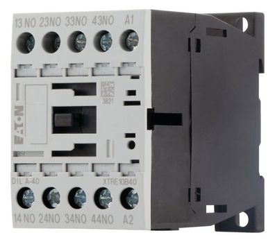 1St. Eaton 276337 Hilfsschütz, 230 V 50/60 Hz, S = Schließer: 4 S, Schraubklemmen, We
