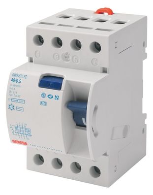 1St. Gewiss Fehlerstrom-Schutzschalter GW94897 (RCCB) 40/0.03A Typ A 4P 3TE