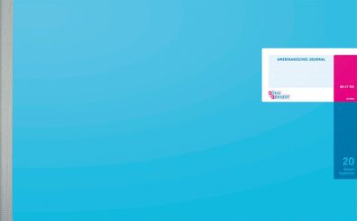 König & Ebhardt 8617721 Amerikanisches Journal Blattgröße 59,5 x 37,5 cm, Buchgröße 6