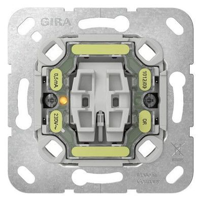 1St. Gira 311200 Wipp-Kontroll Aus 2-p Einsatz Nachfolger zu 011200