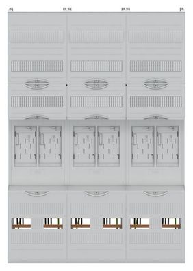 1St. Striebel Zählerfeld 7RE 6Z BF37C6 vorverdrahtet m. BKE-I