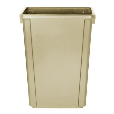 Jantex Slim Mülleimer Beige 60Ltr