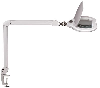 Maul 82660 02 LED-Lupenleuchte MAULcrystal, dimmbar - weiß
