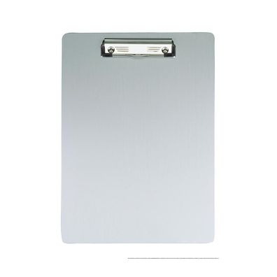 MAUL Klemmplatte aus Aluminium, A4, mit Klemmb?gel
