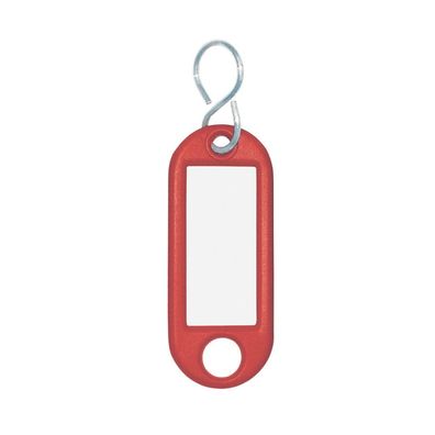 WEDO 262 103402 10x Schlüsselanhänger rot