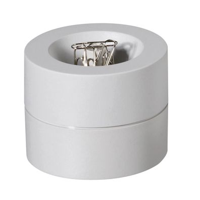 MAUL Klammernspender MAULpro, rund, Durchmesser: 73 mm, grau