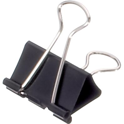 MAUL mauly 215 Foldback-Klammer, schwarz, (B)32 mm