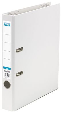 Elba 100023262 Ordner smart Pro PP/Papier, mit auswechselbarem Rückenschild, Rückenbr