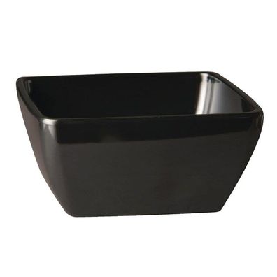 APS Pure quadratische Schale schwarz 19cm