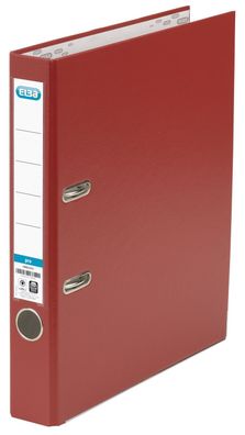 Elba 100023259 Ordner smart Pro PP/Papier, mit auswechselbarem Rückenschild, Rückenbr