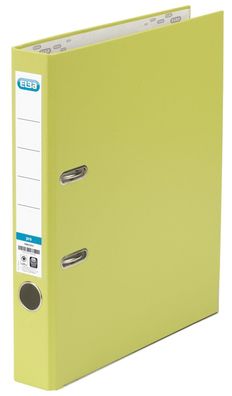 Elba 100023254 Ordner smart Pro PP/Papier, mit auswechselbarem Rückenschild, Rückenbr