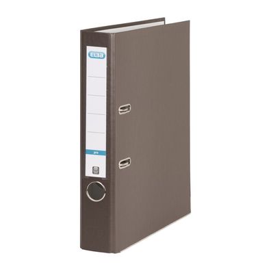 Elba 100023252 Ordner smart Pro PP/Papier, mit auswechselbarem Rückenschild, Rückenbr